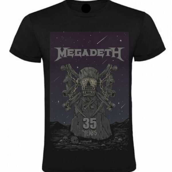 Тениска рок Megadeth C3111